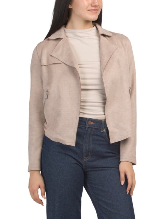 Philosophy Jackets & Blazers - PHILOSOPHY Moto Drape Front Jacket With Zipper Pockets